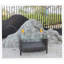 Emilene Glass Top Coffee Table