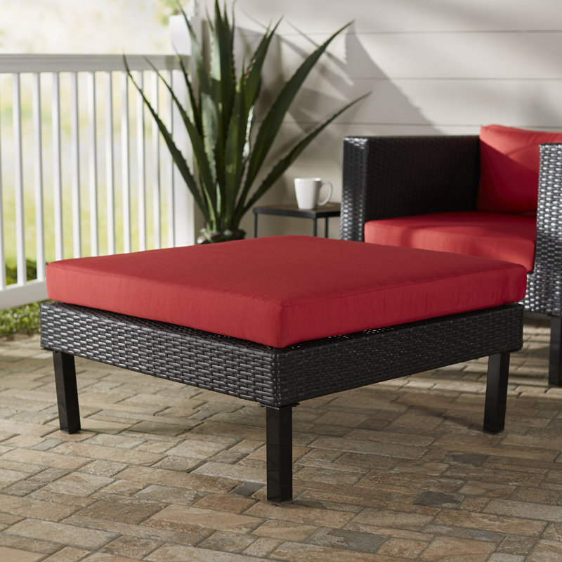 Repose-pieds avec coussin Zoar