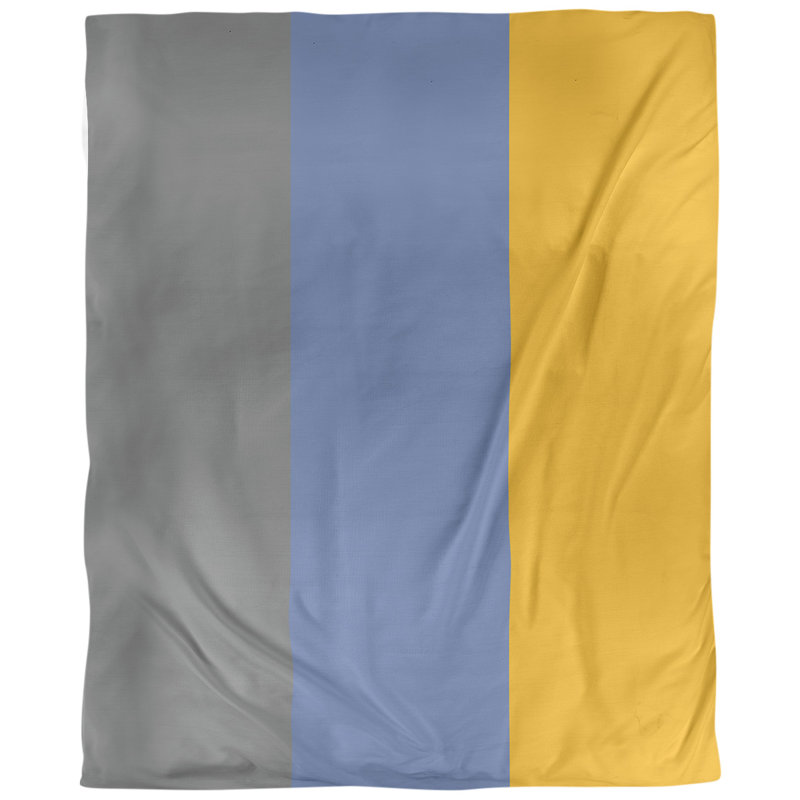 Tissu de basket houston, Gris/bleu/jaune