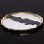 Bianco Nero Small Round Platter-1691514028