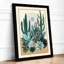 Desert Garden Botanical - Framed Print-996470737-996470739