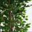 63" Artificial Ficus Tree with Black Plastic Pot