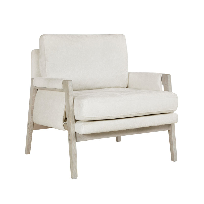 Housse de coussin amovible Mao, Ivoire