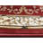 Burgundy Traditional Floral Medallion Area Rug-16355670