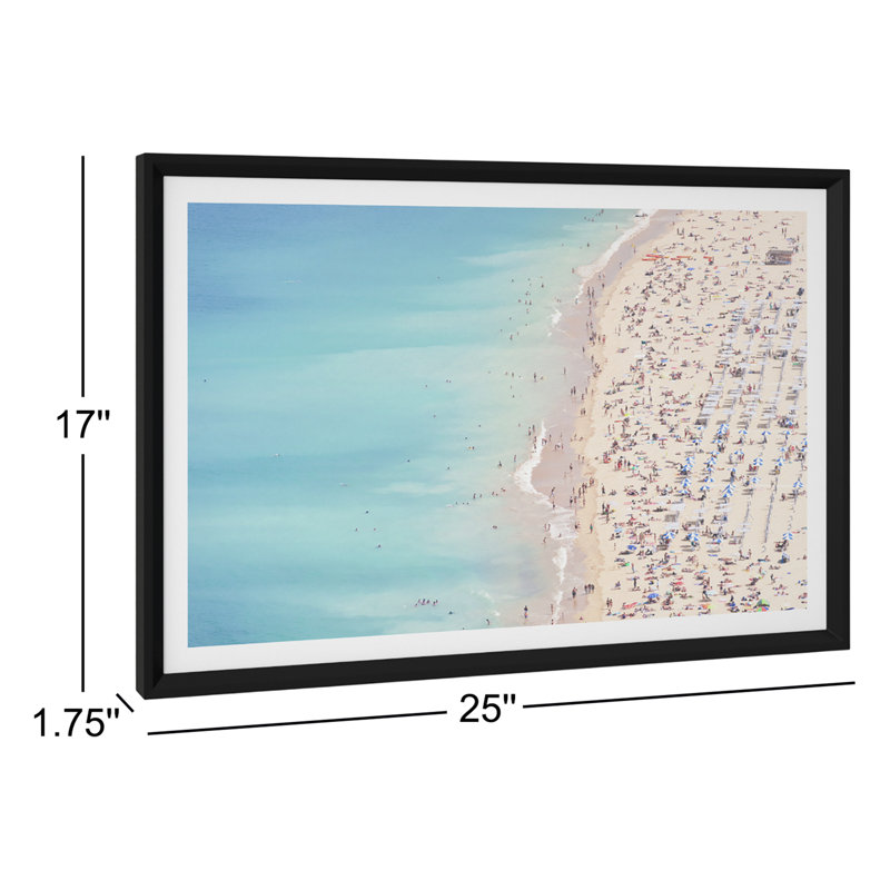 Plage d'Ondarreta, Espagne par John Harper - reproduction sur papier