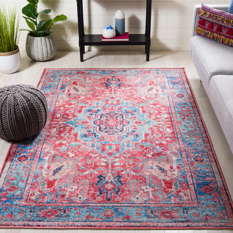Judine Performance Machine Washable Oriental Rug, Rectangle 8' x 10'