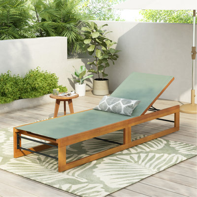 Chaise longue de patio