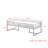 Yadira Faux Shagreen Coffee Table-74889873-74889874