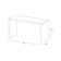 Suffern Rectangular Glass Outdoor Bar Table
