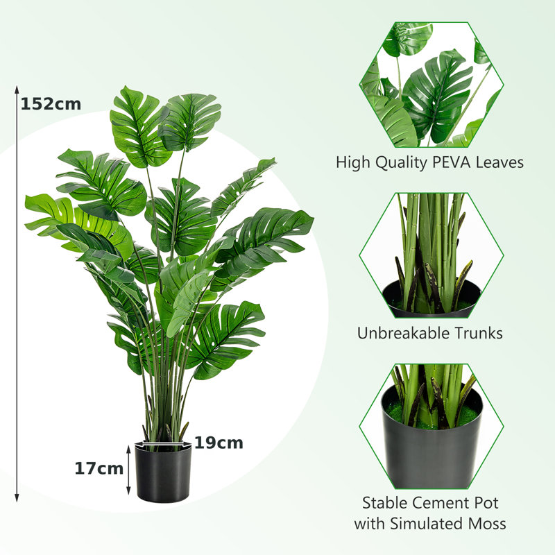 152Cm Artificial Palm Tree in Planter