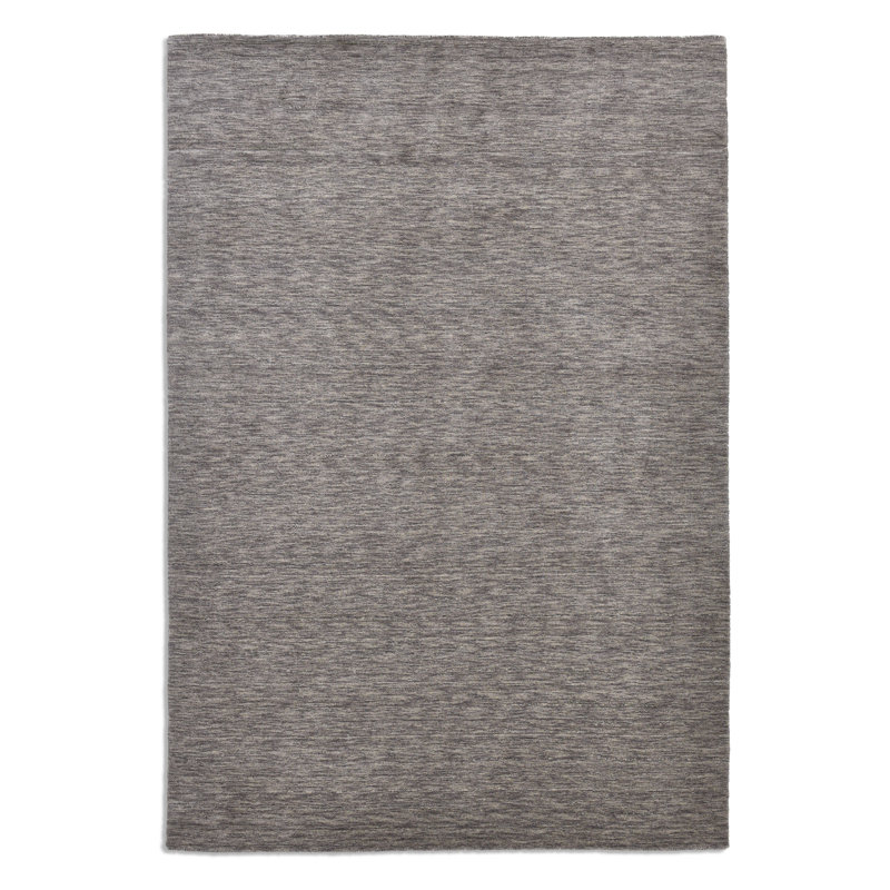 Rectangular Uniform Color Wool Hand Woven Area Rug, Rectangle 70cm x 140cm