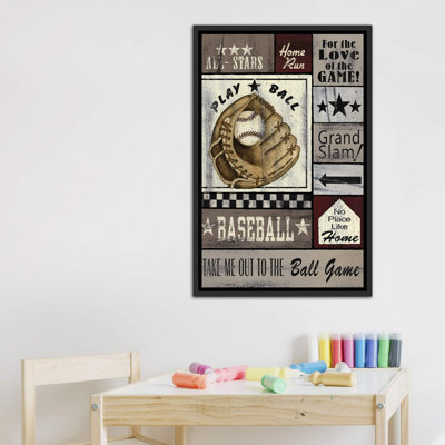 Baseball All Stars par Linda Spivey - impression d'art graphique