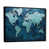 Black Floater Framed
