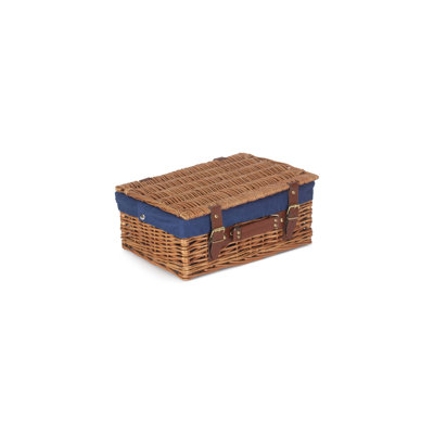 Wicker Hamper Basket with Lining
