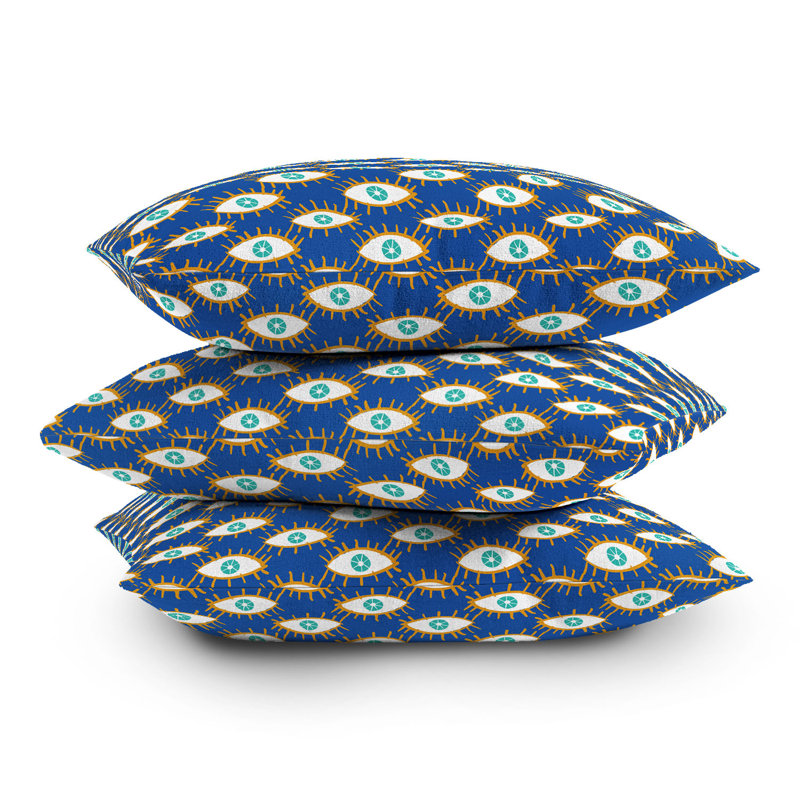  Polyester Indoor/Outdoor Throw Pillow, 16" x 16"