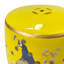 Tabouret en céramique fleur et oiseau-1366824997