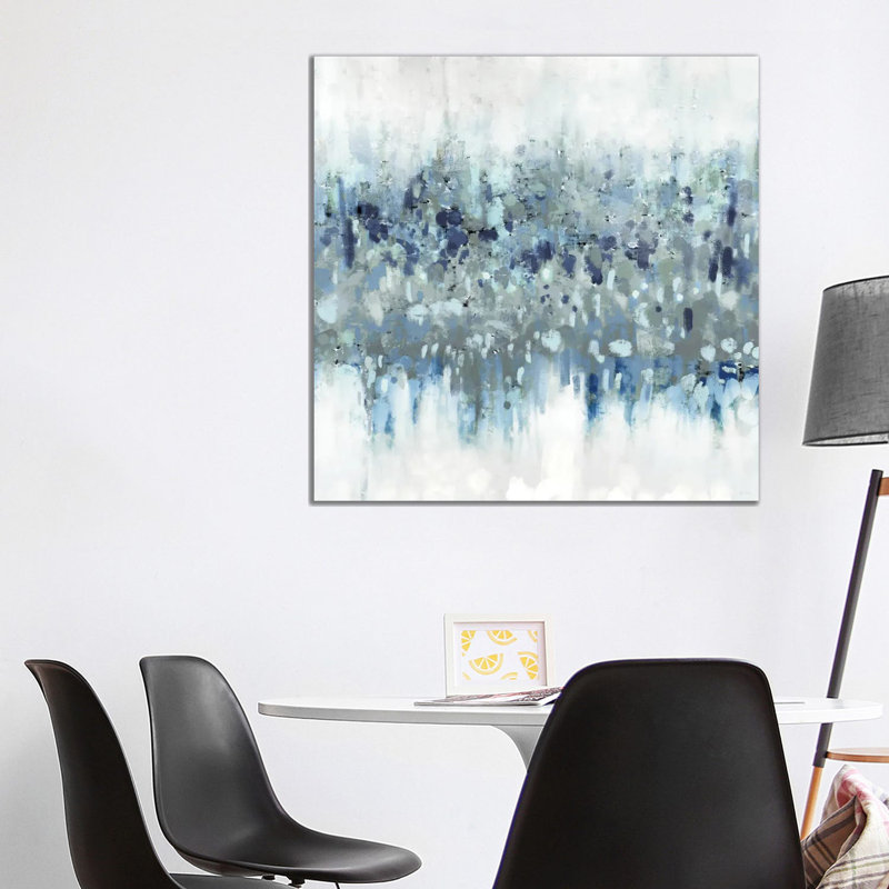 Blue Crossing I by Dan Meneely - Painting on Canvas, Wrapped Canvas, 93.98 cm H x 93.98 cm W x 1.91 cm D