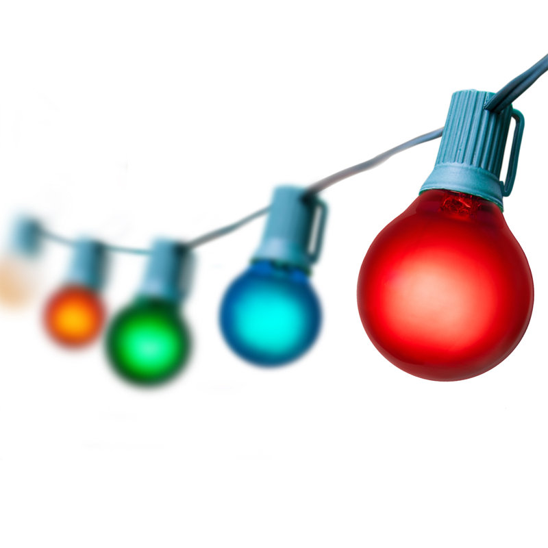 Outdoor 25 - Bulb 300'' Plug-in Globe String Light