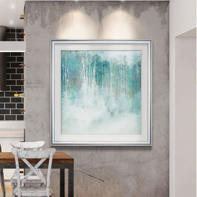 Forêt éthérée - Reproduction d'art sur papier encadrée