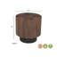 Table de bout ronde en bois de manguier massif-717075944