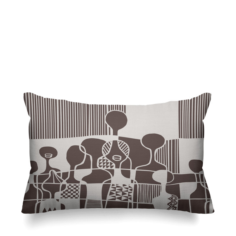 Housse et insert de coussin extérieur Ori, Ombre