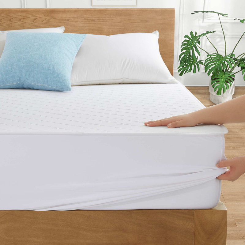 Protège-matelas ultra doux et rafraîchissant pour l'été, Très grand lit