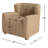 Sava Upholstered Wingback Chair