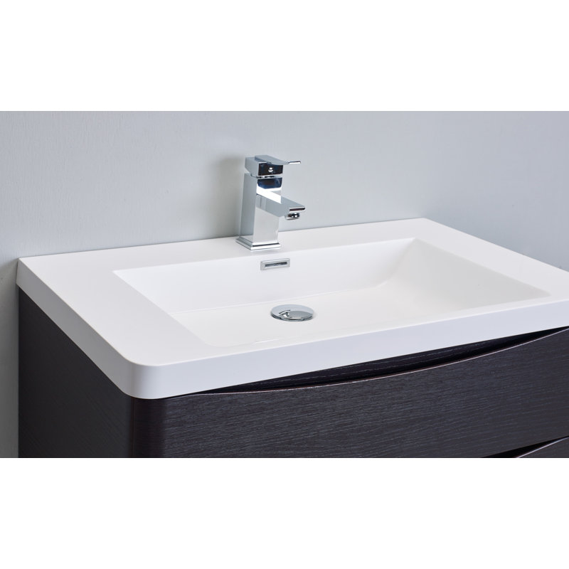 Ensemble de meuble-lavabo simple 20 po Clamart, Châtaignier