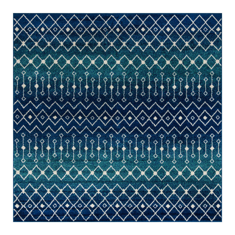 Somerville Geometric Indoor Rug, Square 10'