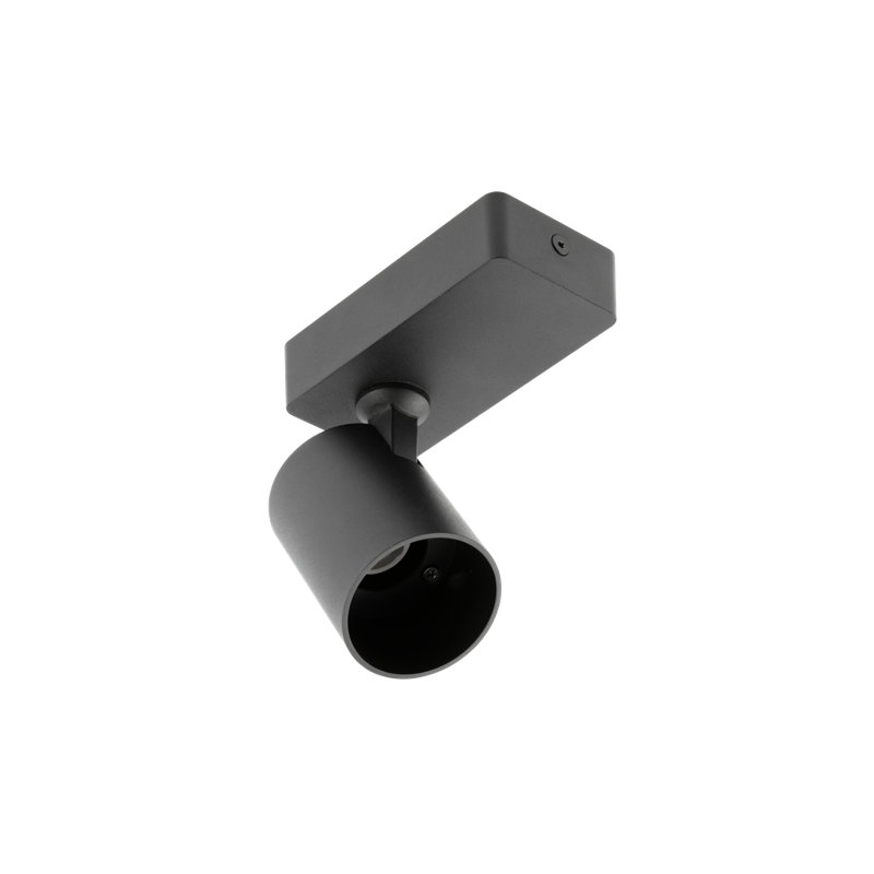 Casiah Semi Flush Mount, Black
