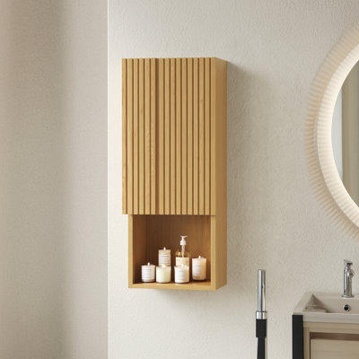 13.78''w X 35.57''h Wall Mounted Bathroom Cabinet