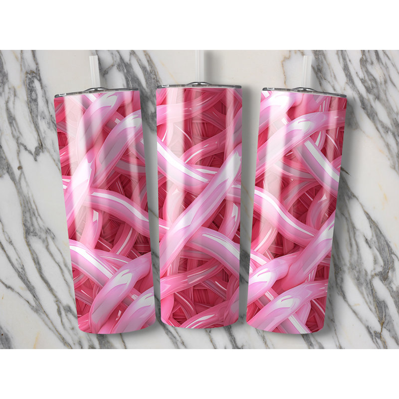 Choose Handmade Tumblers 591 mL Vacuum Insulated Stainless Steel (18/8) Travel Tumbler with Straw