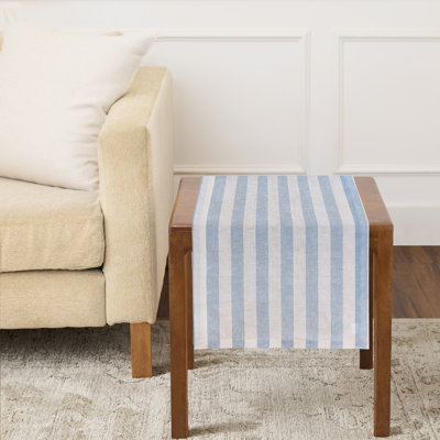 100% Pure Linen Table Runner - Sorrento Stripe