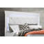 Lit King Shaker blanc avec DEL-603589930