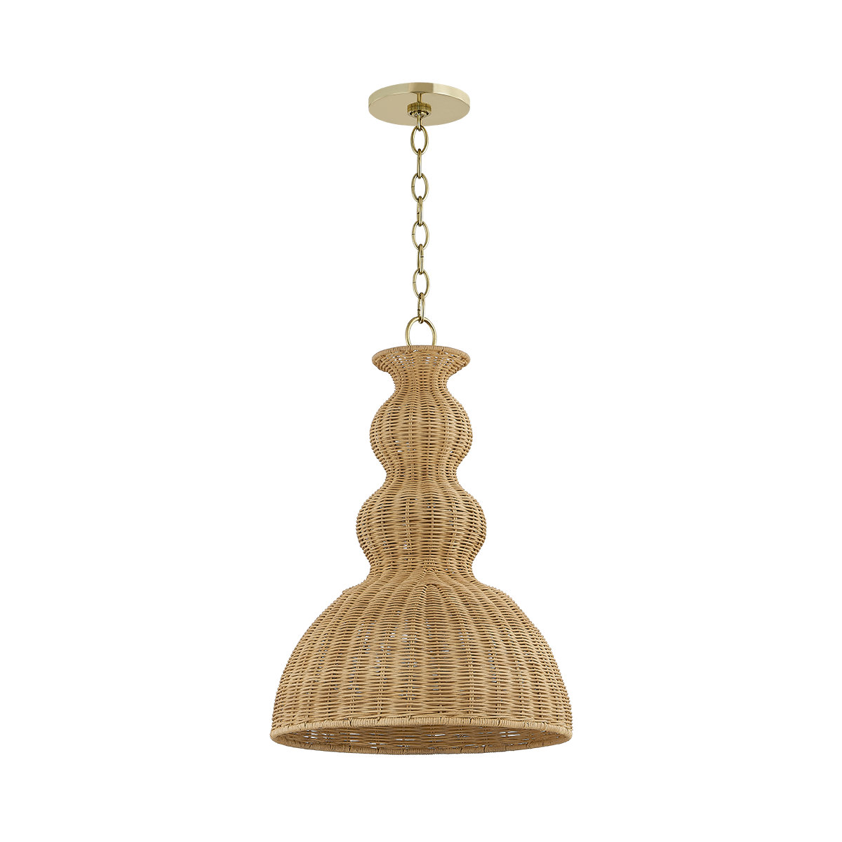Mayla Single Light Pendant, 74.75" H x 26" W x 5.5" D