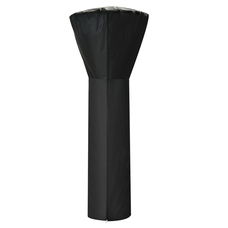Housse pour chauffe-terrasse de barbecue - s'adapte jusqu'à 34 po, Noir