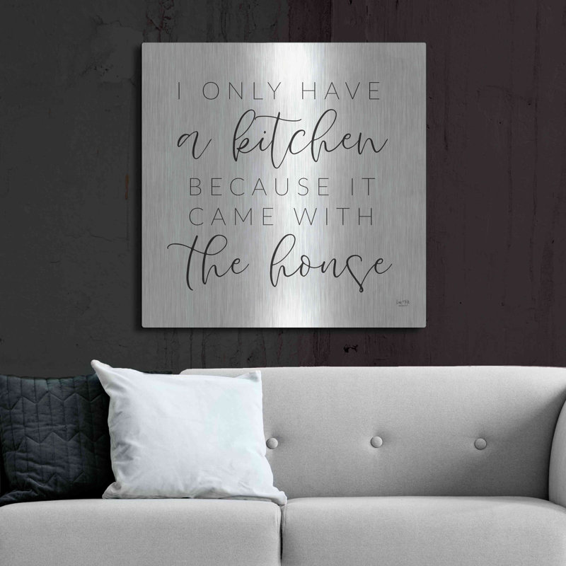 Art mural luxueux «A Kitchen» par Lux + Me Designs, H 36 po x l 36 po