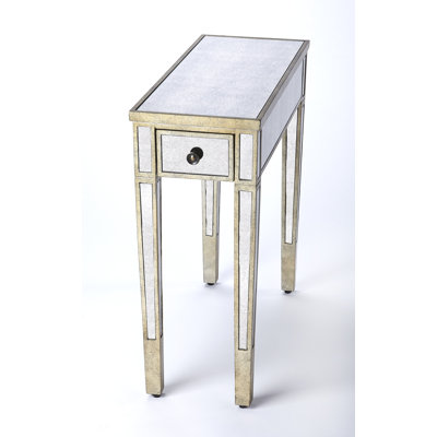 Table de bout à miroir Conley