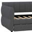 Lit plateforme avec lit tapissier et lit gigogne-2121486881