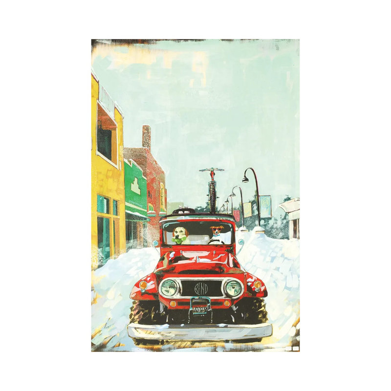 Winter In Paradise by Barton DeGraaf - Wrapped Canvas Print, 66.04 cm H x 45.72 cm W x 1.91 cm D