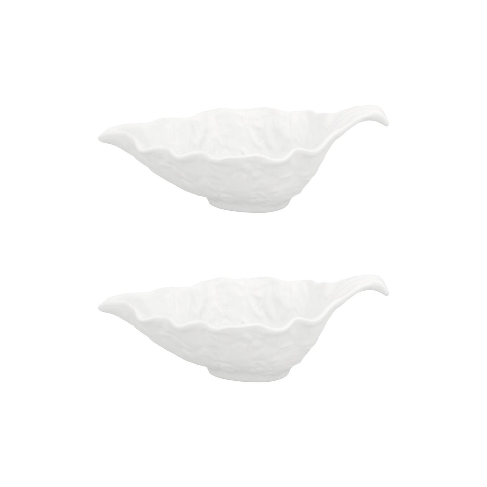 Cabbage Beige Sauceboat, Set of 2
