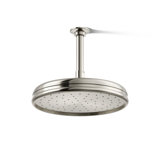 Traditional Round 10" Rainhead with Katalyst Air-Induction Spray, 2.5 Gpm