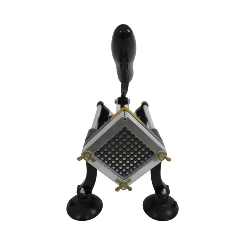 Professional Black Stainless Steel French Fry Cutter and Vegetable Dicer