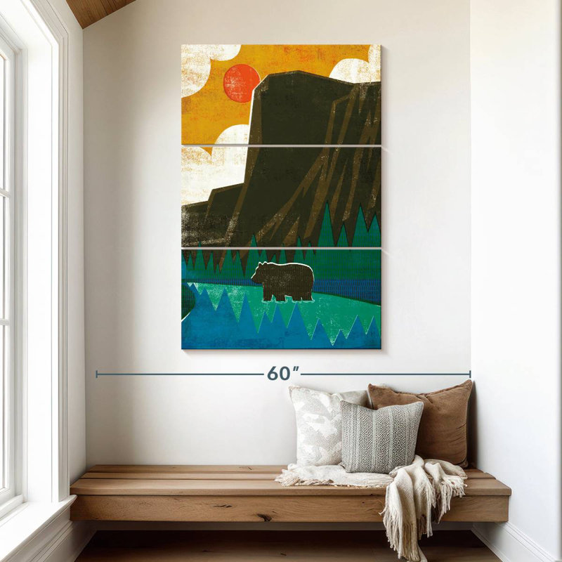 Brampt Big Sky III, 50" H x 32" W