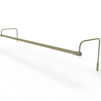 Frame-mounted LED plug-in picture light