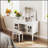 44.4 Inch Makeup Vanity Desk With Adjustable Mirror, Spacious Storage, And Elegant Design For Modern Bedrooms