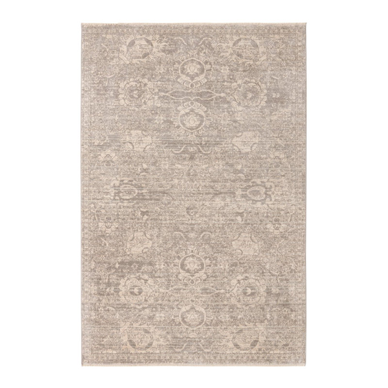 Gause Floral Indoor Rug, Rectangle 6' x 9'2"
