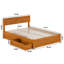 Lit plateforme Lamecia avec pied de lit à panneau et tiroirs de rangement-1261287104-1261287105