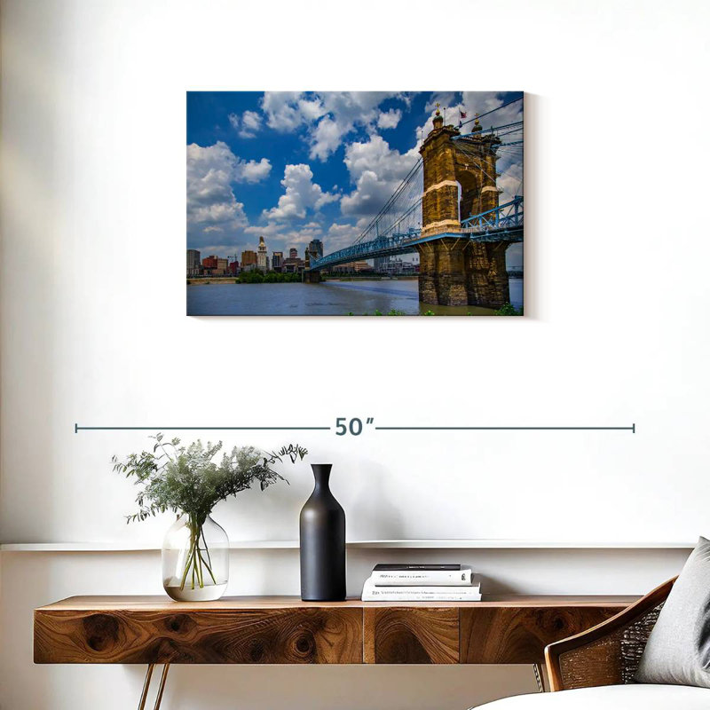 Horizon du pont John Roebler, H 20 po x l 30 po