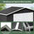 Storage Shed Large Garden Storage Organizer Weatherproof Outdoor Metal Shed for Backyard Garden Patio Lawn Storage with Lockable Door-111492517